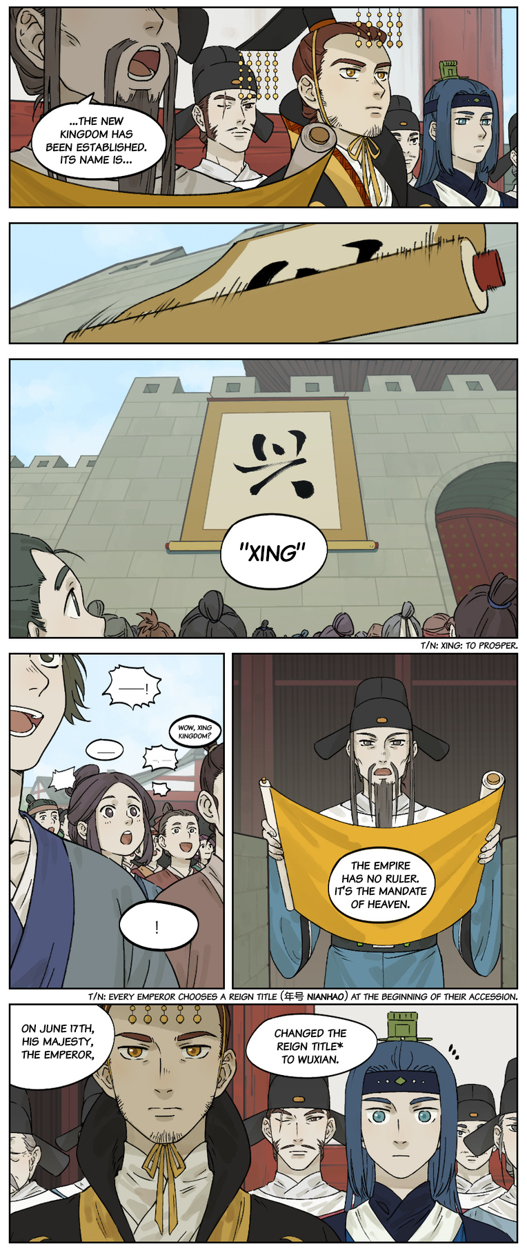 Lanxi Town - Chapter 32: Reign Title