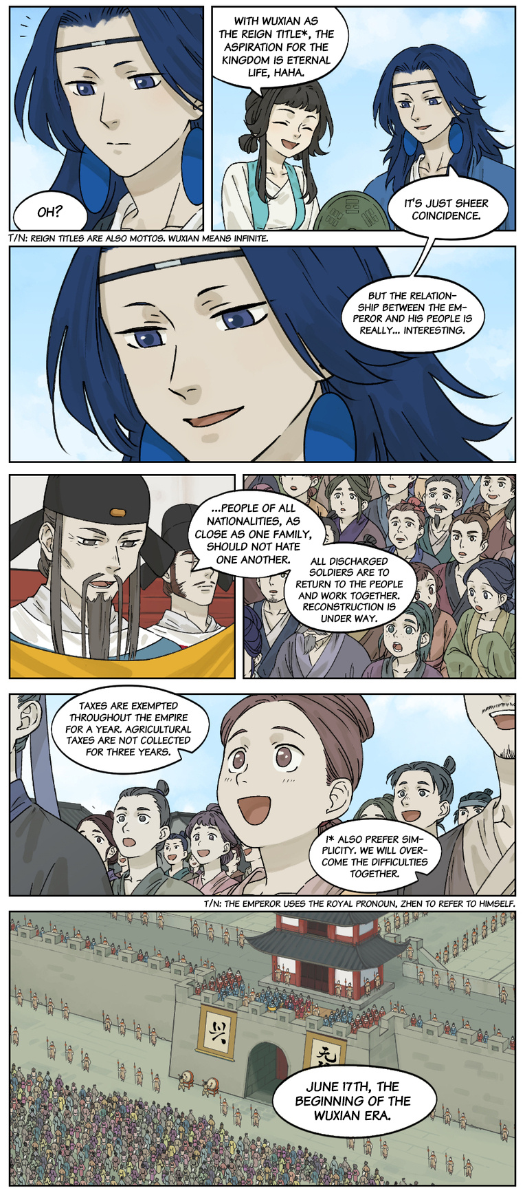 Lanxi Town - Chapter 32: Reign Title