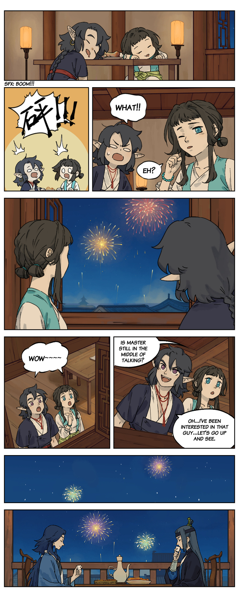 Lanxi Town - Chapter 34: Fireworks