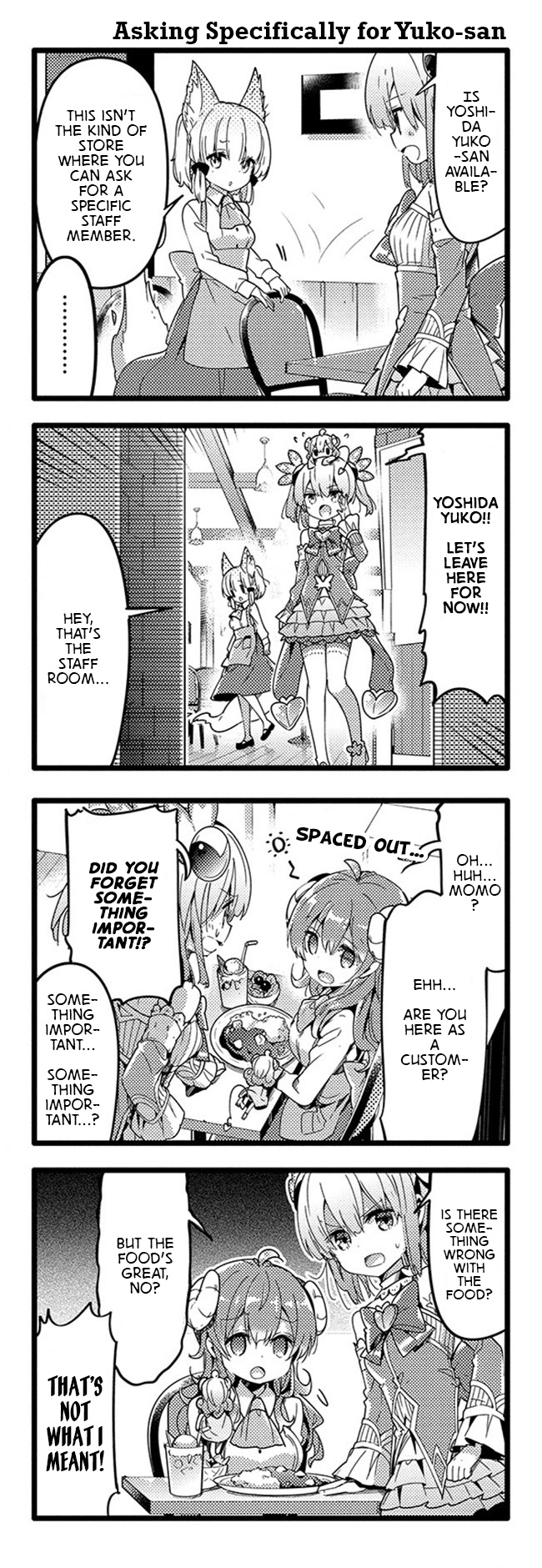 Machikado Mazoku - Vol.3 Chapter 35: Raid! Momo's Rescue Shamiko Operation!