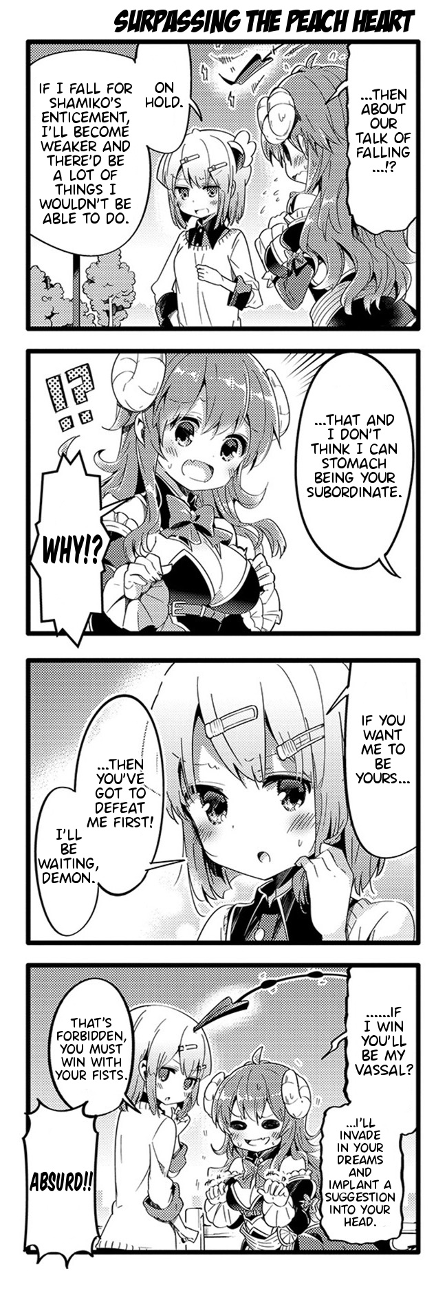 Machikado Mazoku - Vol.2 Chapter 26: Conveying Thoughts!! Demon Takes A New Step!!