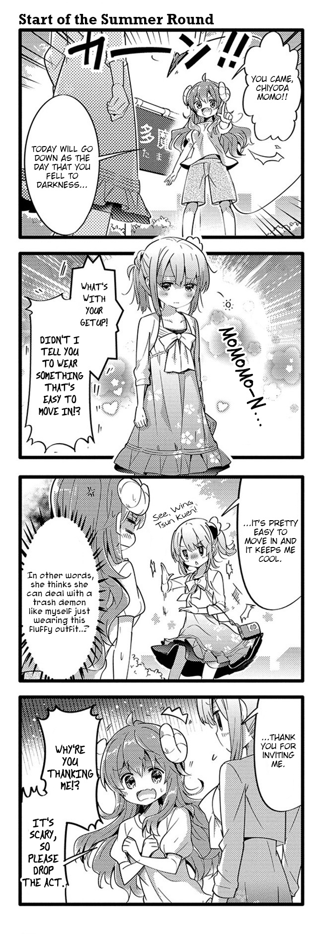 Machikado Mazoku - Vol.3 Chapter 27: Confrontation Once Again!! Magical Girl's New Form!?