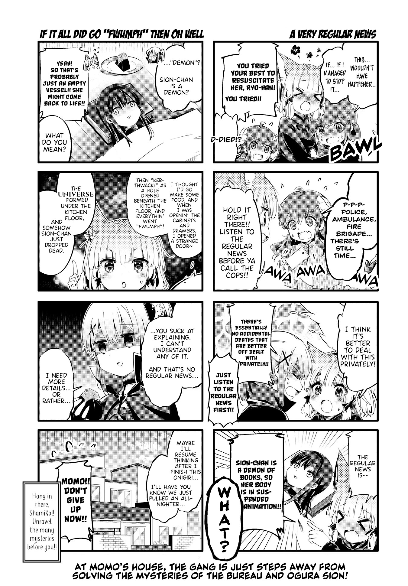 Machikado Mazoku - Chapter 81