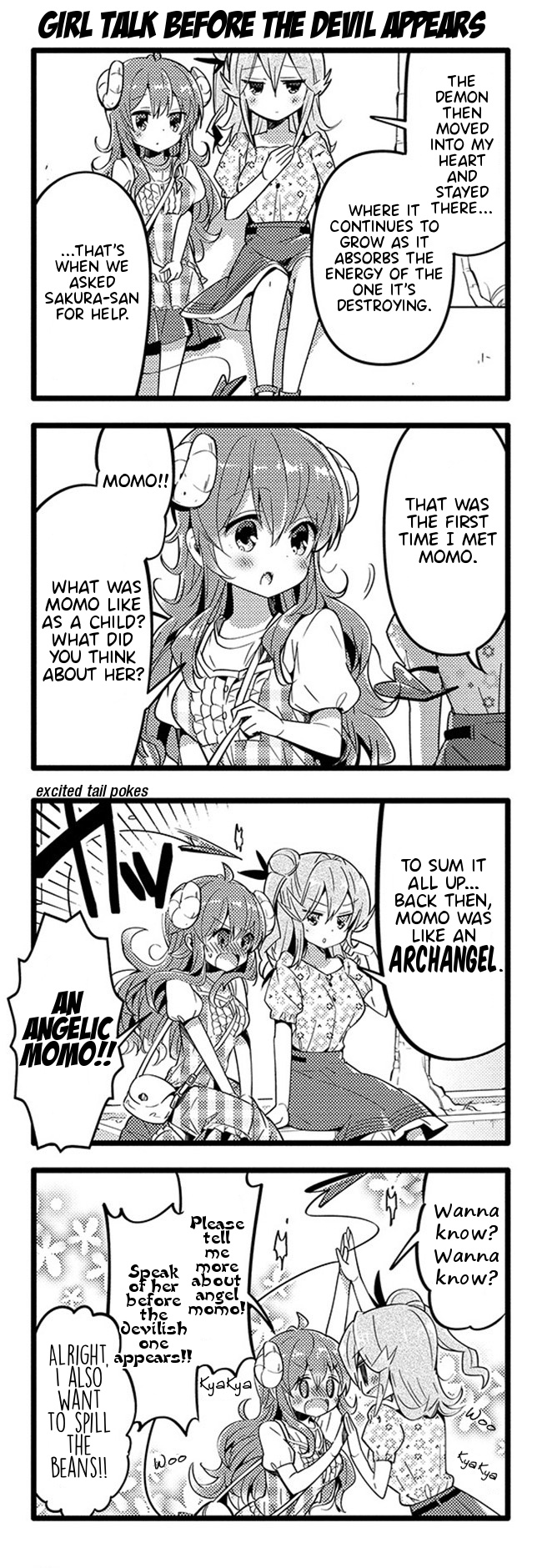 Machikado Mazoku - Vol.3 Chapter 30: Ruins Search!! Problemed Mikan And Excited Demon