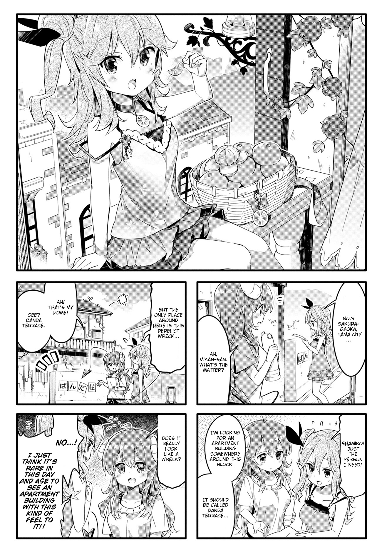 Machikado Mazoku - Vol.3 Chapter 28: Neighbourhood Strife! Love Thy Neighbour!