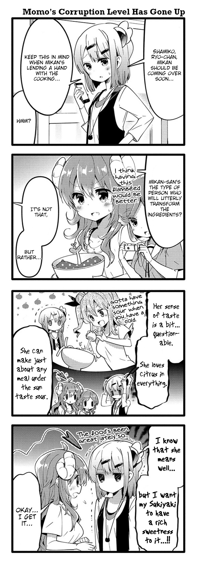 Machikado Mazoku - Vol.3 Chapter 29: Sumptuous Feast! Marbled Beef's Cosmic Taste