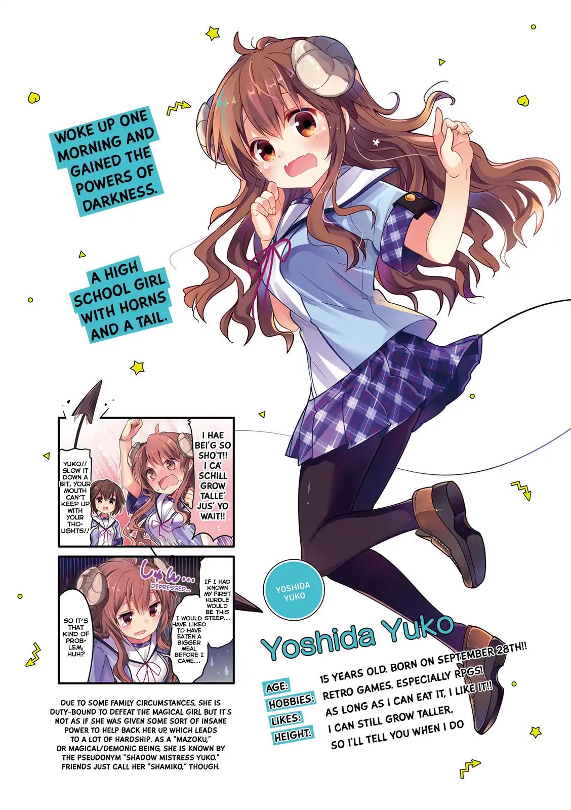 Machikado Mazoku - Vol.1 Chapter 0