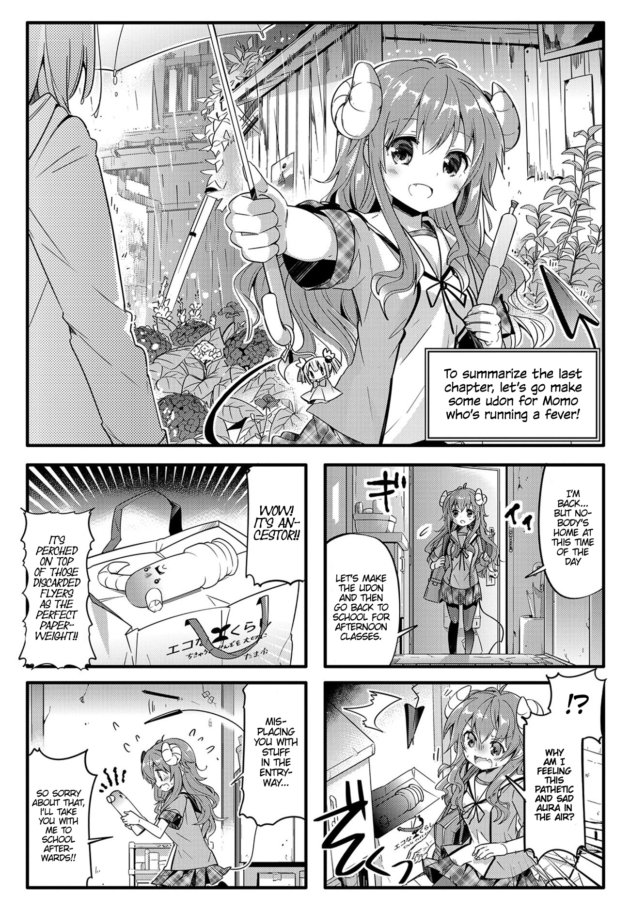 Machikado Mazoku - Vol.1 Chapter 13