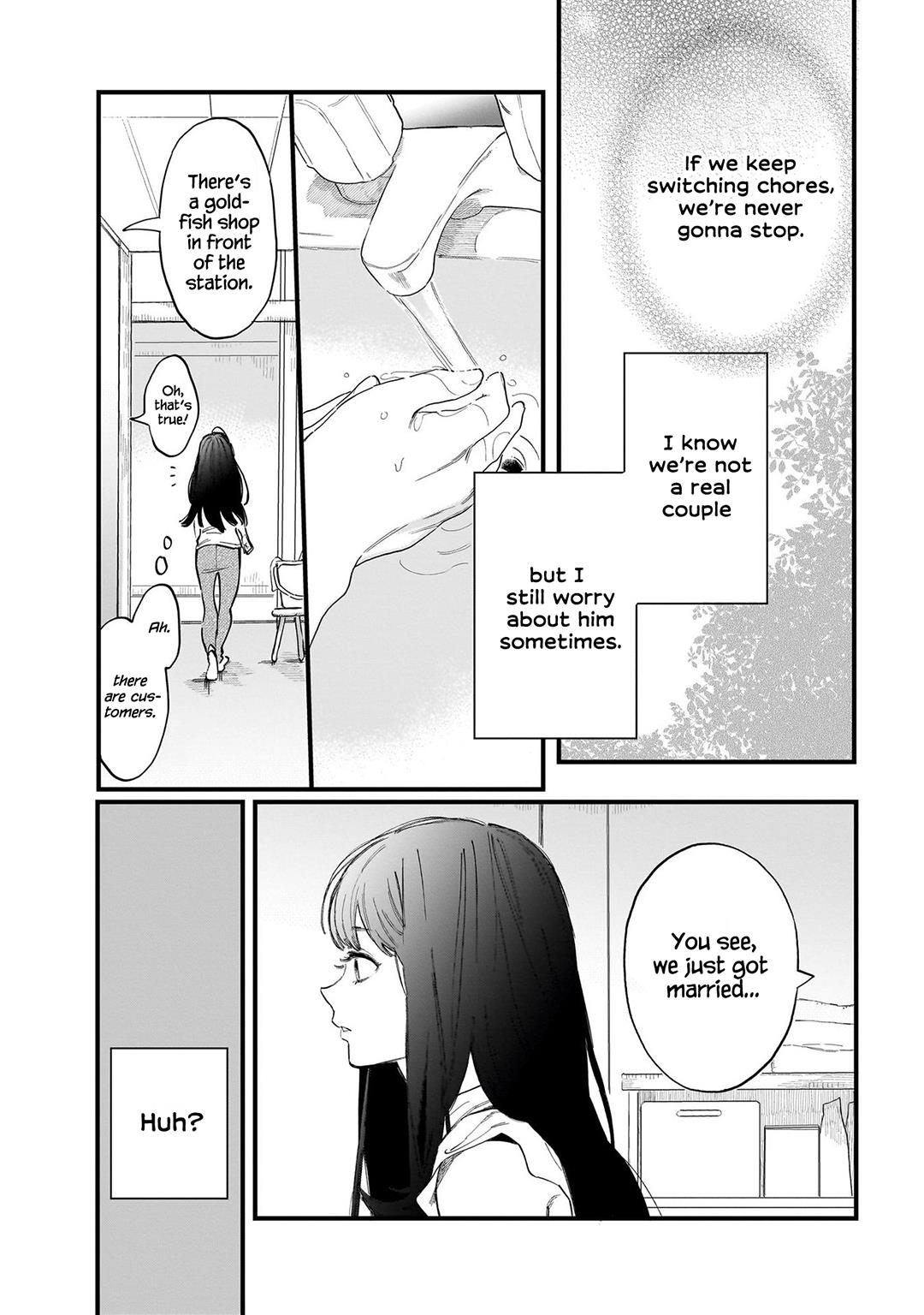 Kingyoya-San No Karisome Fuufu - Vol.1 Chapter 2: I Can't Fall In Love With Nana-San.