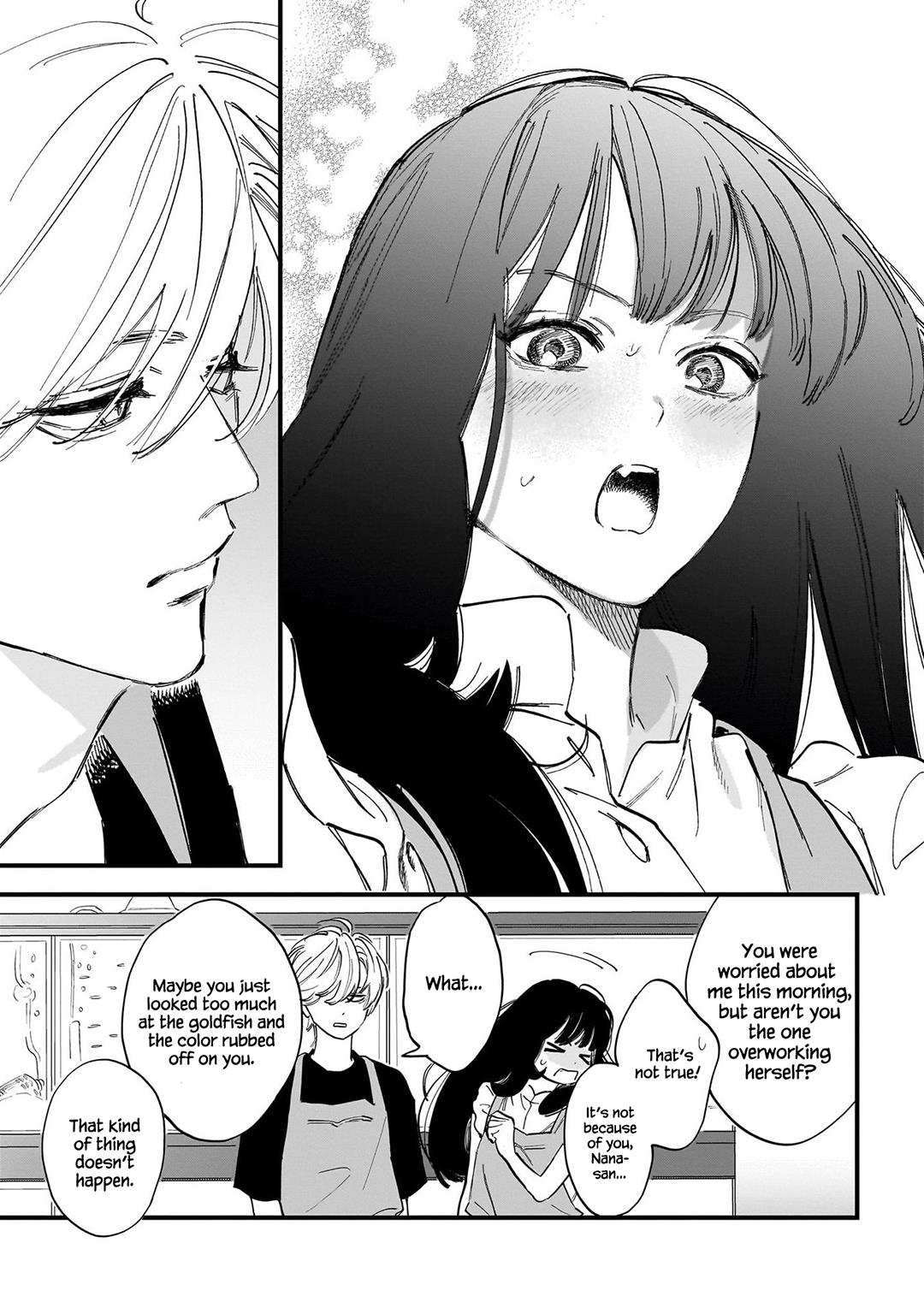 Kingyoya-San No Karisome Fuufu - Vol.1 Chapter 2: I Can't Fall In Love With Nana-San.