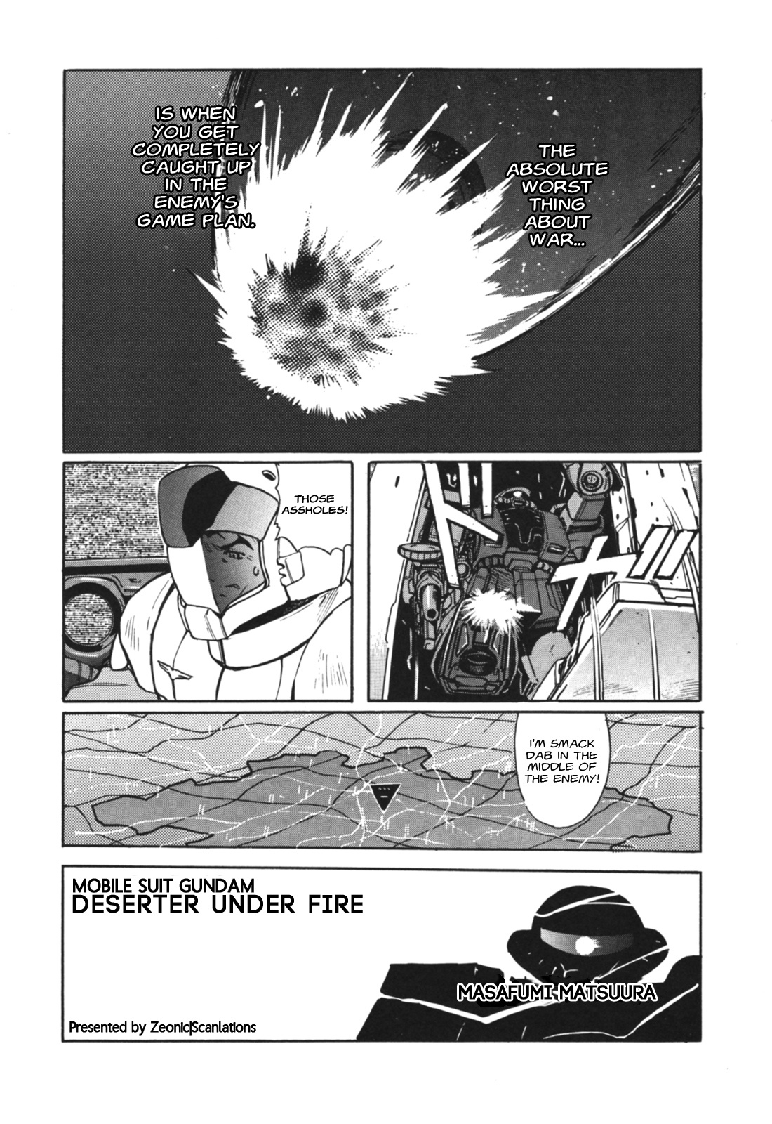 Mobile Suit Gundam In Uc 0099 - Moon Crisis - Vol.2 Chapter 7.5: Deserter Under Fire [Oneshot]