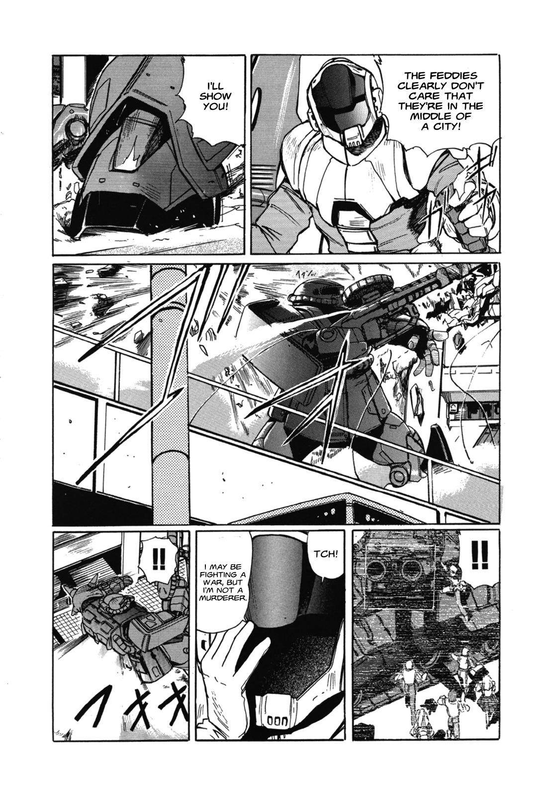 Mobile Suit Gundam In Uc 0099 - Moon Crisis - Vol.2 Chapter 7.5: Deserter Under Fire [Oneshot]