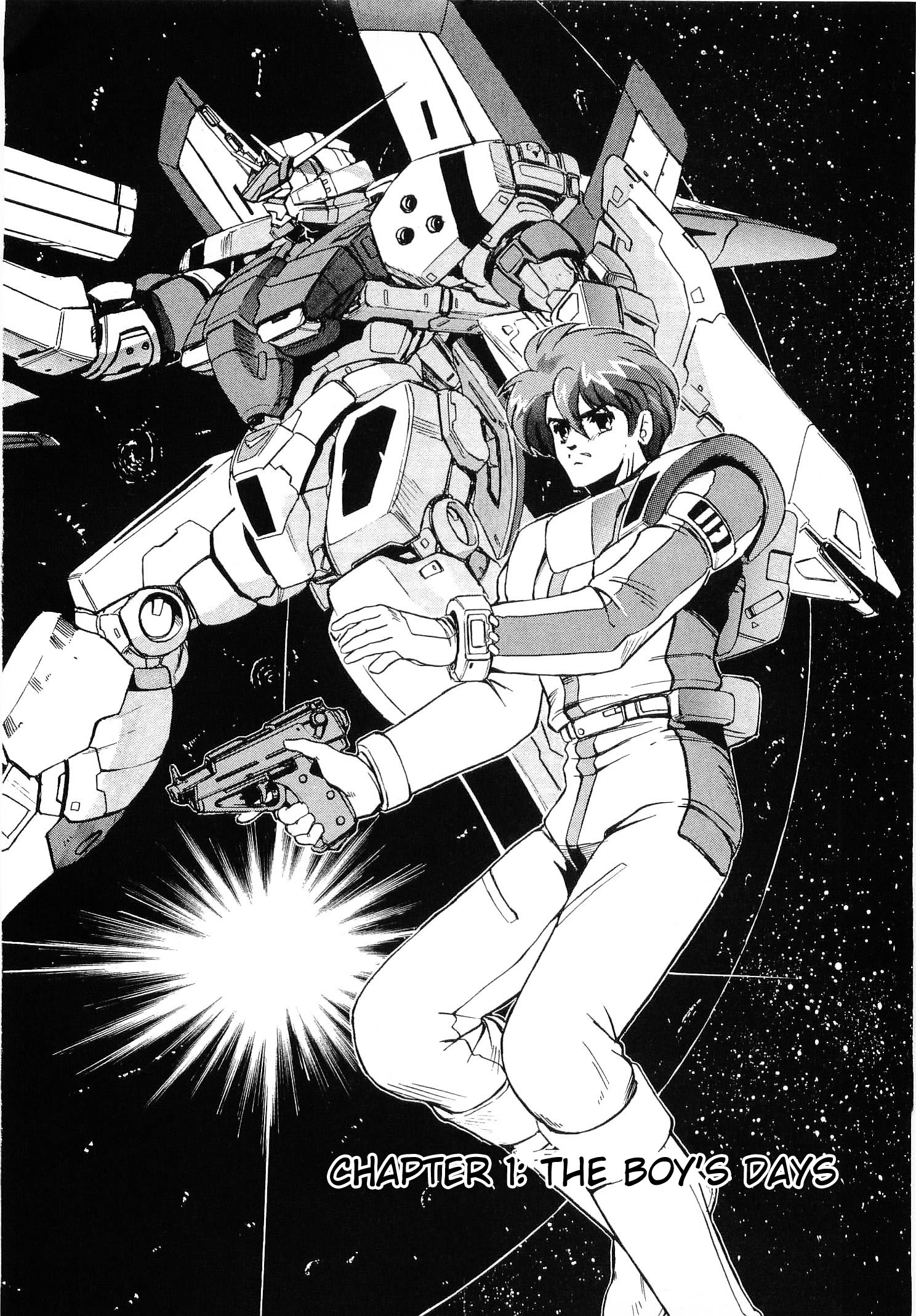 Mobile Suit Gundam In Uc 0099 - Moon Crisis - Vol.1 Chapter 1: Childhood Days