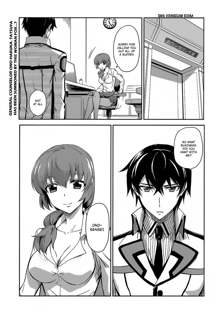 Mahouka Koukou No Rettousei - Chapter 14 : The Great Cause Of The Terrorists