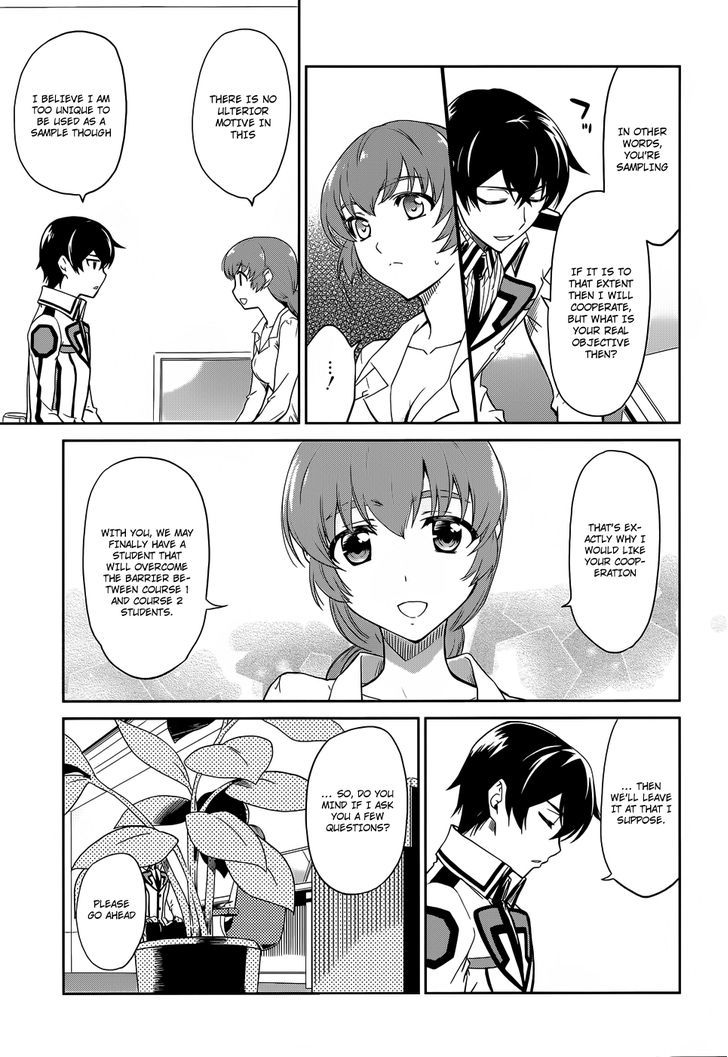 Mahouka Koukou No Rettousei - Chapter 14 : The Great Cause Of The Terrorists