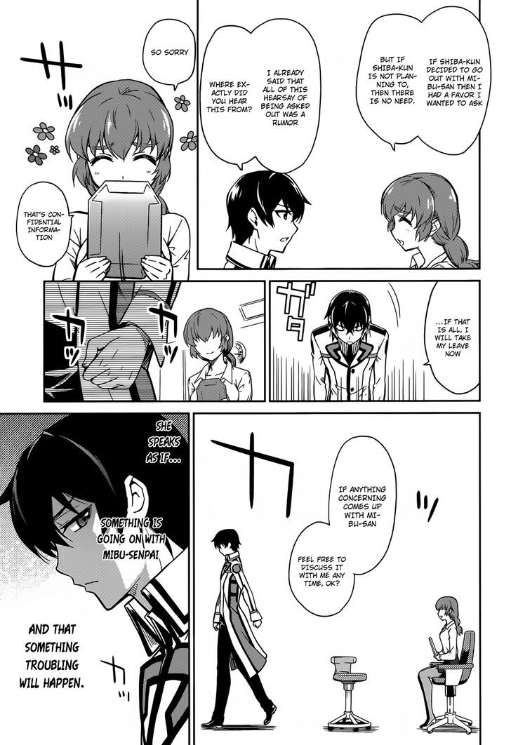 Mahouka Koukou No Rettousei - Chapter 14 : The Great Cause Of The Terrorists