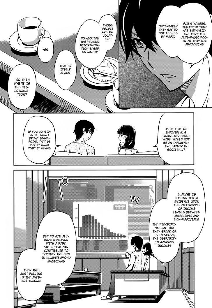 Mahouka Koukou No Rettousei - Chapter 14 : The Great Cause Of The Terrorists