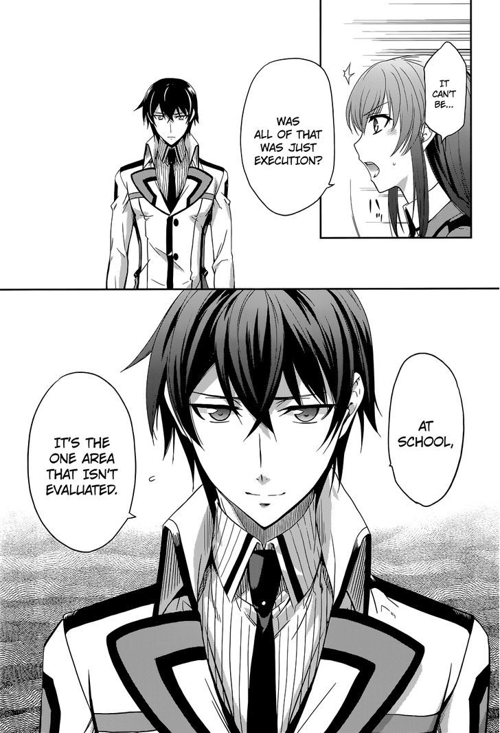 Mahouka Koukou No Rettousei - Chapter 7 : Personal Struggle