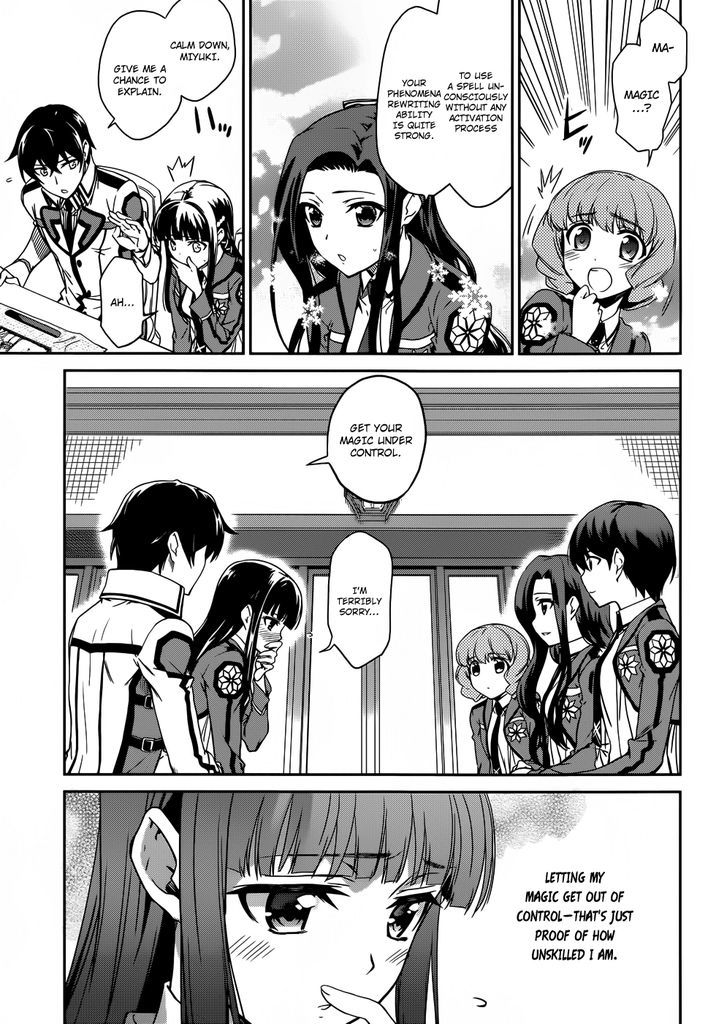 Mahouka Koukou No Rettousei - Chapter 13 : Secret Organization