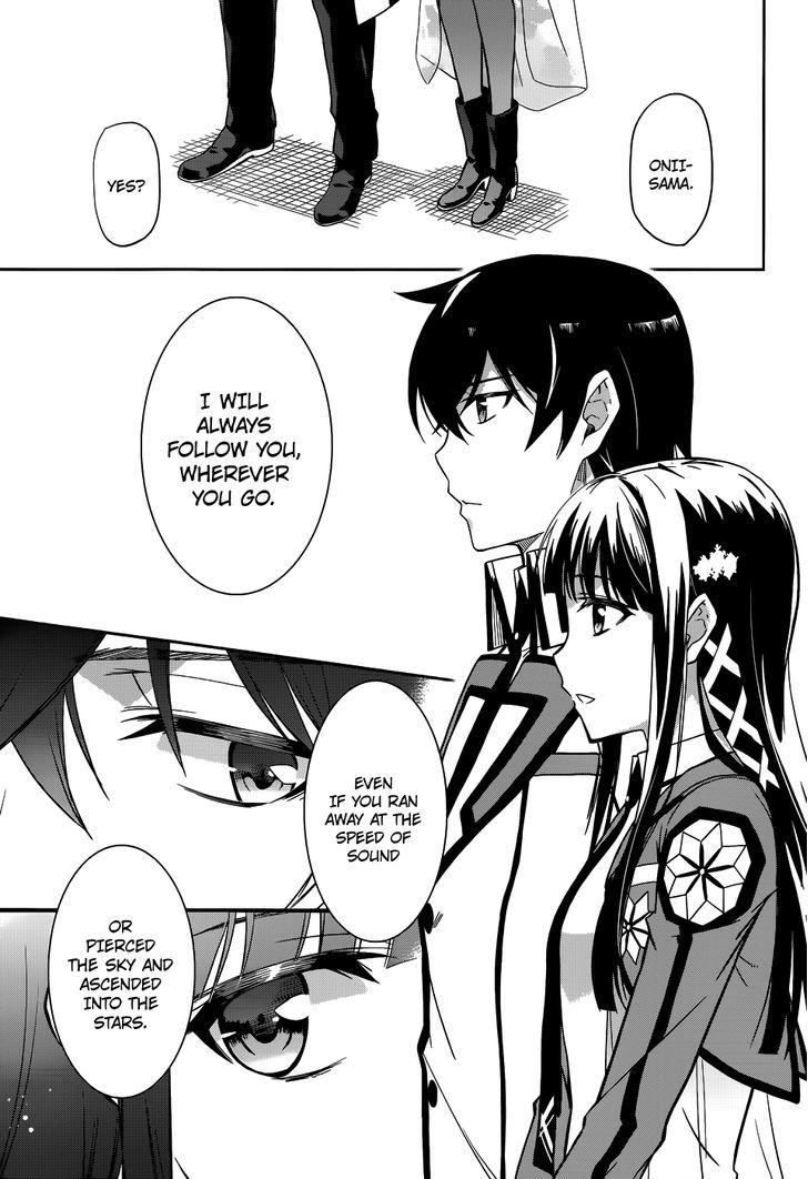 Mahouka Koukou No Rettousei - Chapter 22 : Epilogue