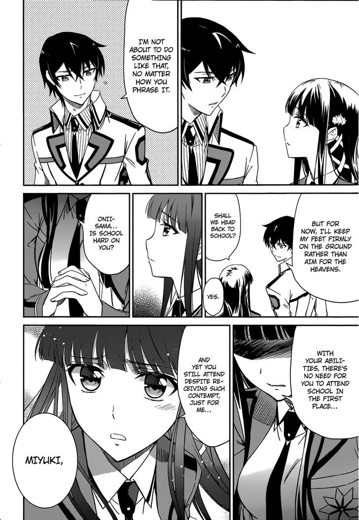 Mahouka Koukou No Rettousei - Chapter 22 : Epilogue