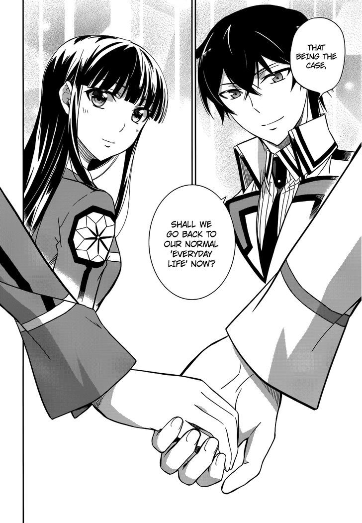 Mahouka Koukou No Rettousei - Chapter 22 : Epilogue