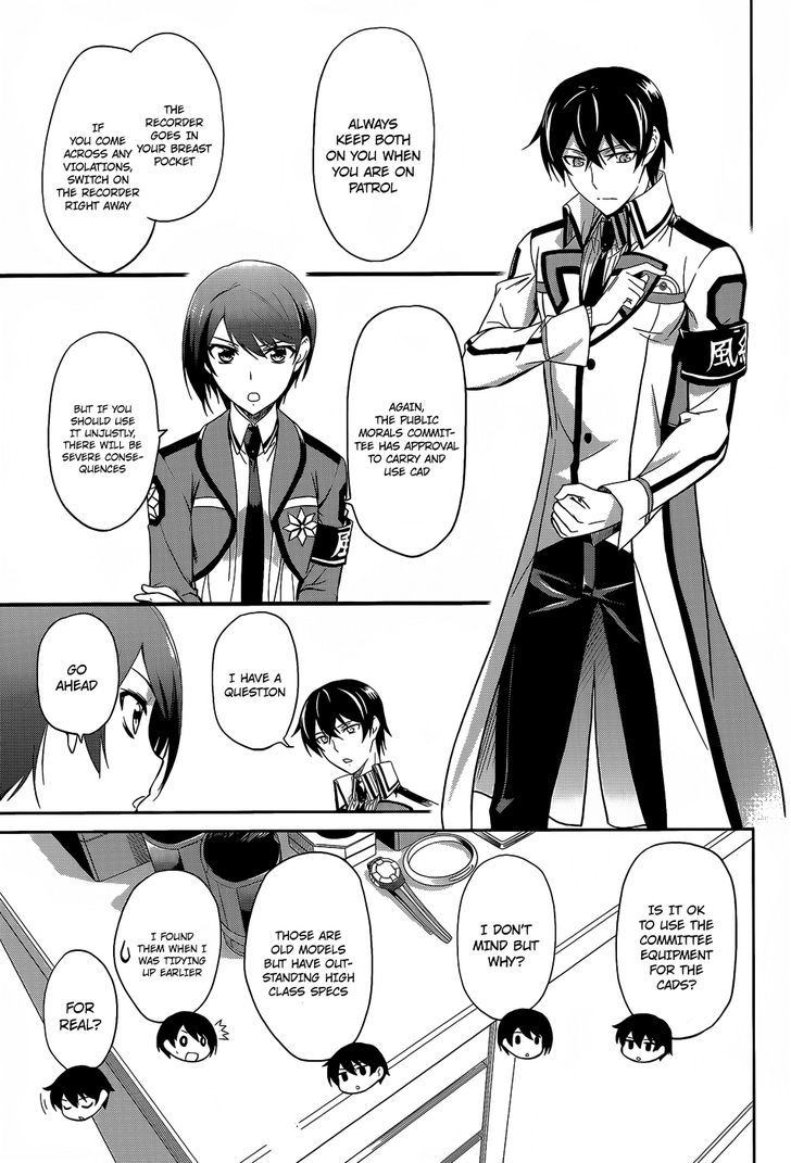 Mahouka Koukou No Rettousei - Chapter 9 : First Job