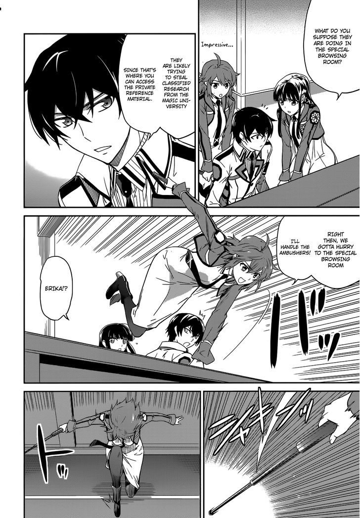 Mahouka Koukou No Rettousei - Chapter 18 : Sword And Magic - Part 1