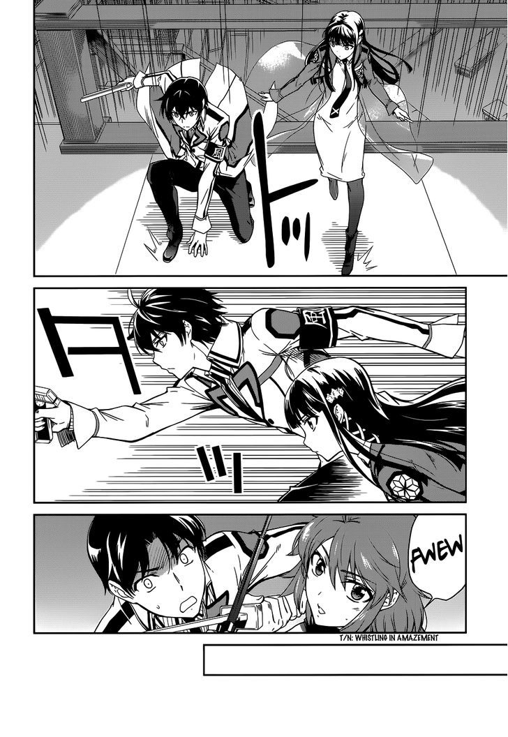 Mahouka Koukou No Rettousei - Chapter 18 : Sword And Magic - Part 1