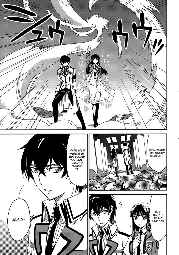 Mahouka Koukou No Rettousei - Chapter 18 : Sword And Magic - Part 1