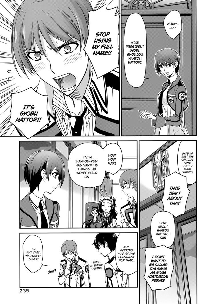 Mahouka Koukou No Rettousei - Chapter 6 : Provocation X Provocation