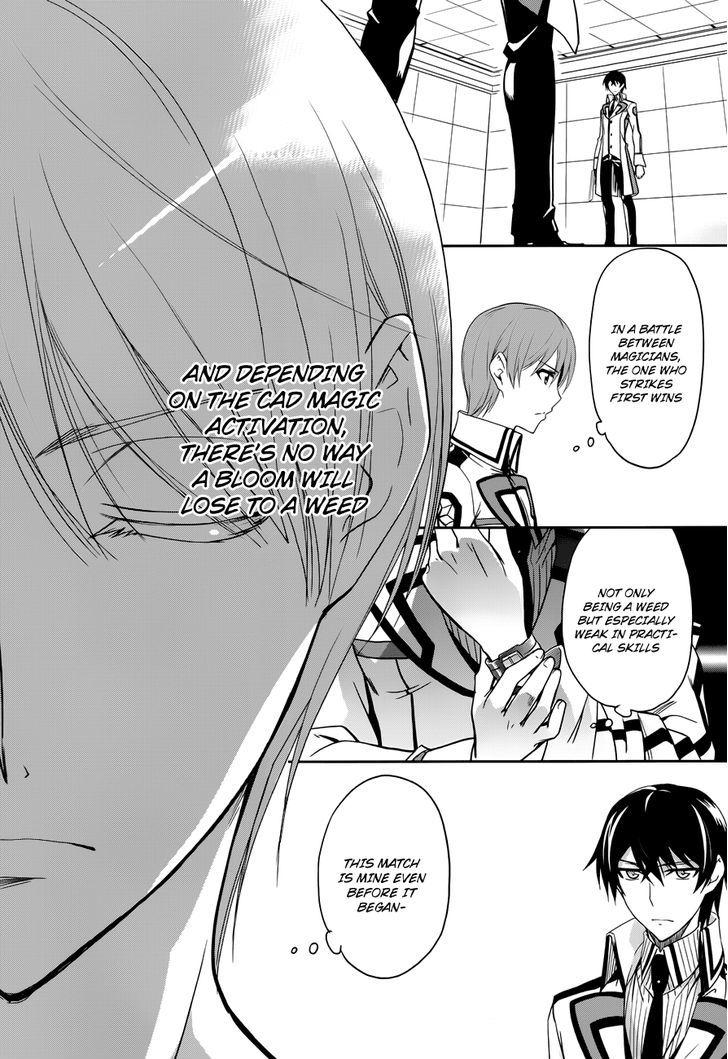 Mahouka Koukou No Rettousei - Chapter 6 : Provocation X Provocation