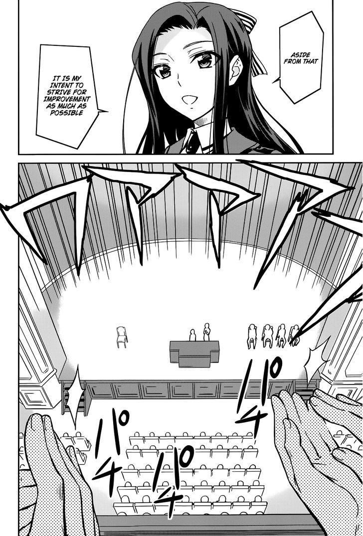 Mahouka Koukou No Rettousei - Chapter 16 : Making A Stand