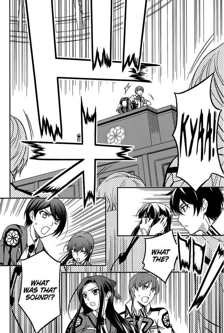 Mahouka Koukou No Rettousei - Chapter 16 : Making A Stand