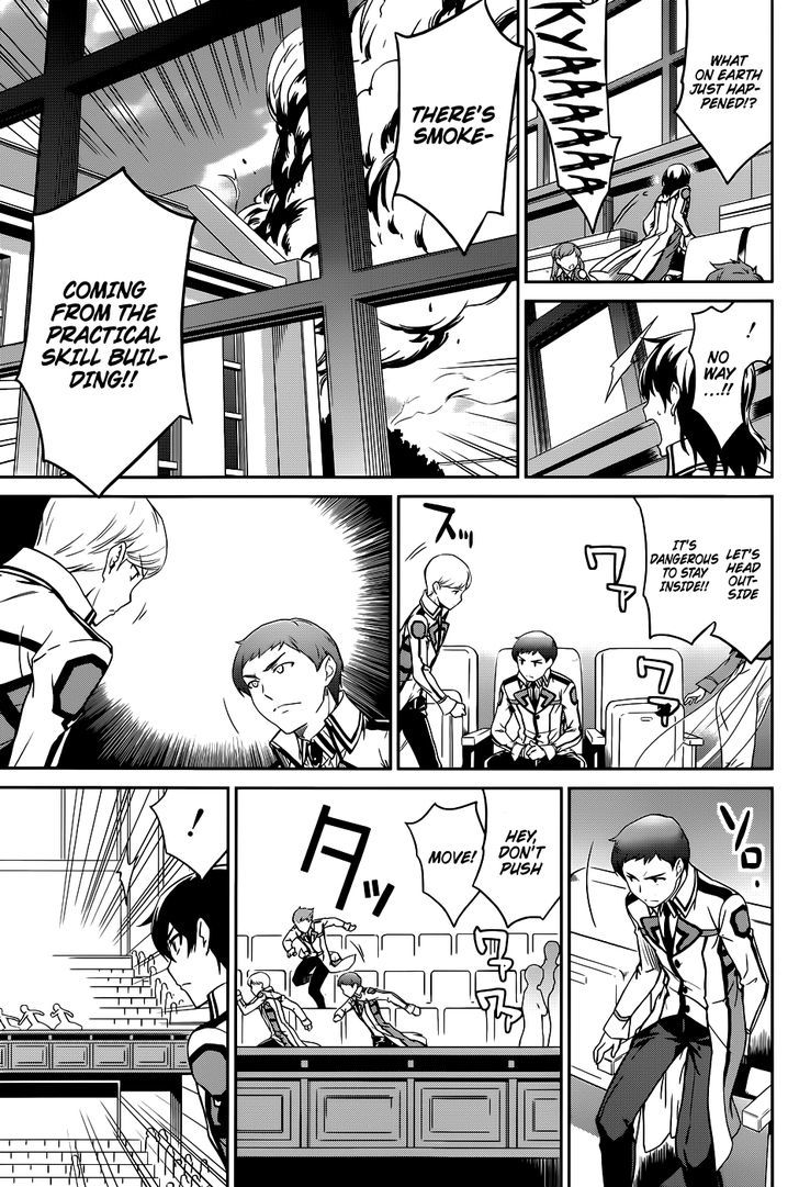 Mahouka Koukou No Rettousei - Chapter 16 : Making A Stand