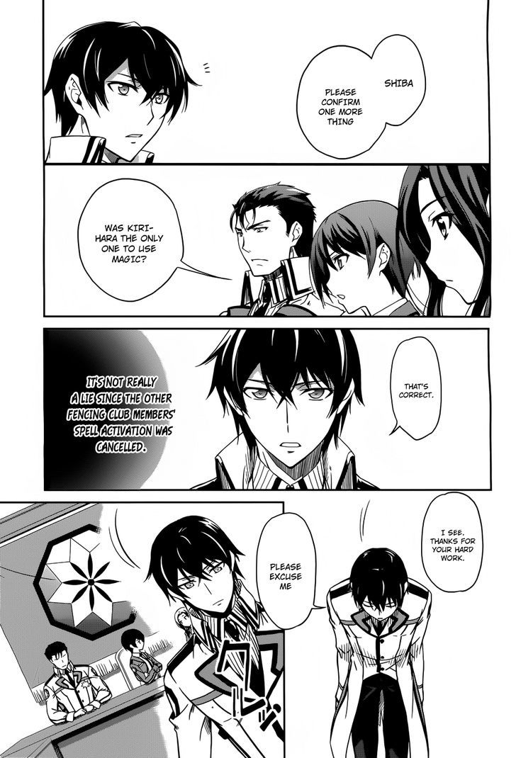 Mahouka Koukou No Rettousei - Chapter 11 : Trouble=The Beginning 2