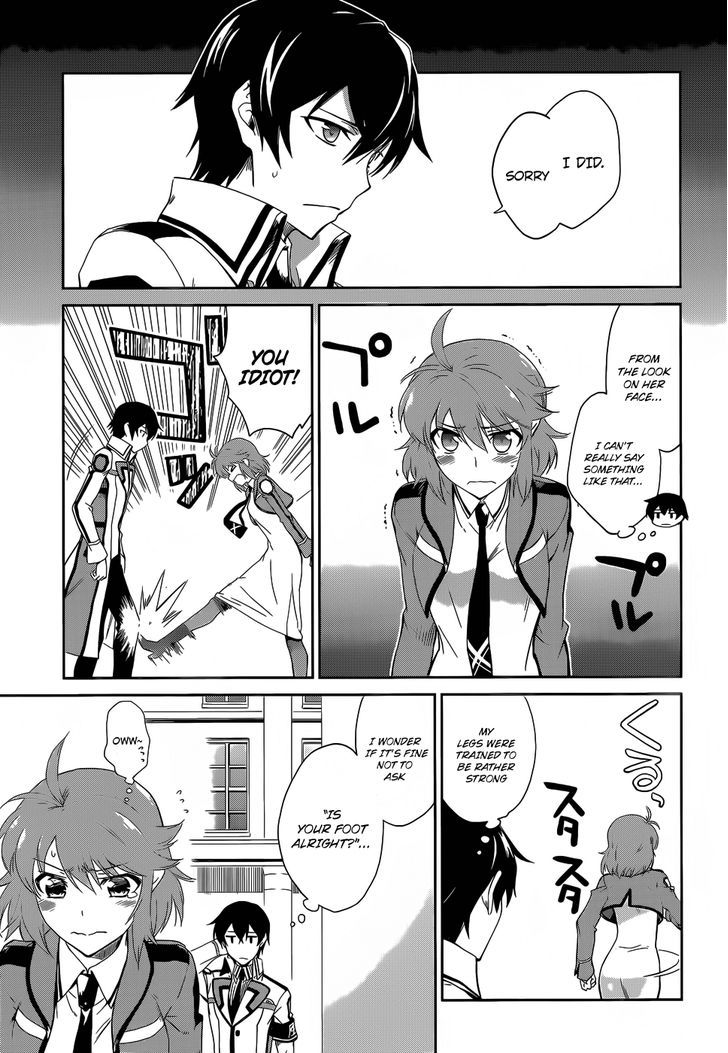 Mahouka Koukou No Rettousei - Chapter 10 : Trouble=The Beginning