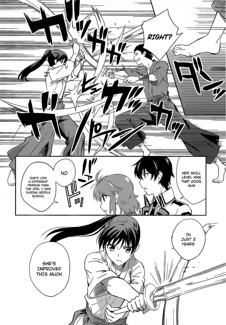 Mahouka Koukou No Rettousei - Chapter 10 : Trouble=The Beginning