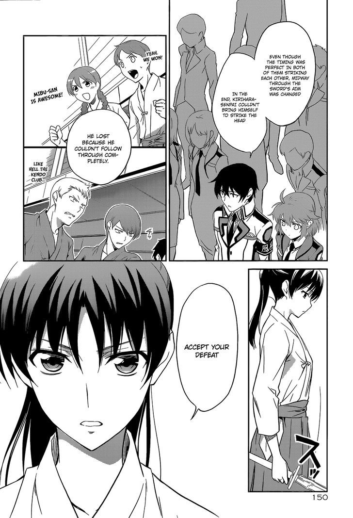 Mahouka Koukou No Rettousei - Chapter 10 : Trouble=The Beginning