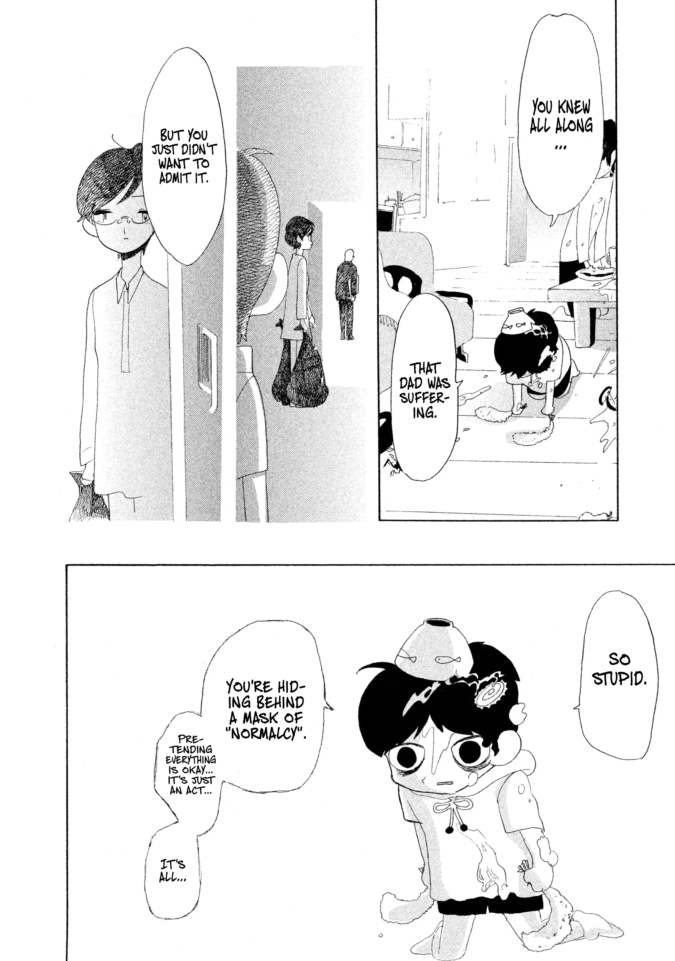 Yume Kara Sameta Ano Ko To Wa Kitto Umaku Shaberenai - Vol.1 Chapter 3: In The Living Room