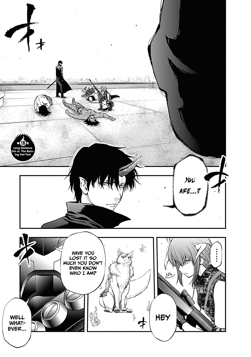 Youkai Shoujo - Monsuga - Vol.14 Chapter 136: Long Distance Oni Vs. The Burning Hot Fox!