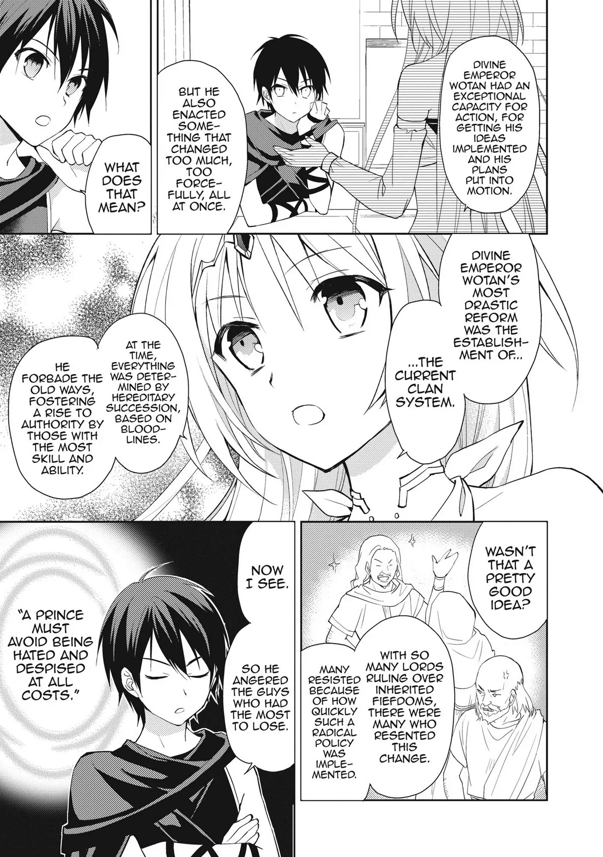 Hyakuren No Haou To Seiyaku No Ikusa Otome - Chapter 3: The People Of Yggdrasil