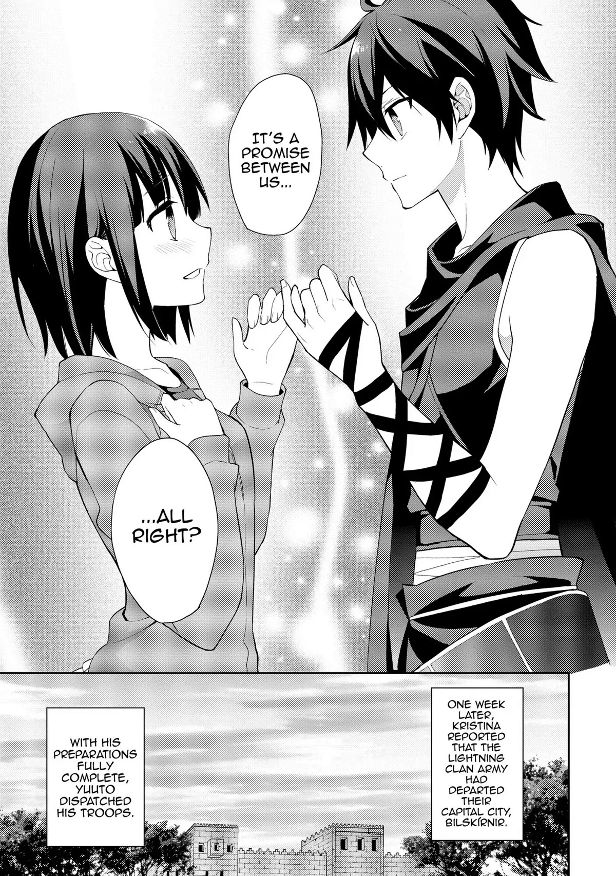 Hyakuren No Haou To Seiyaku No Ikusa Otome - Chapter 15: The Envoy From The Lightning Clan