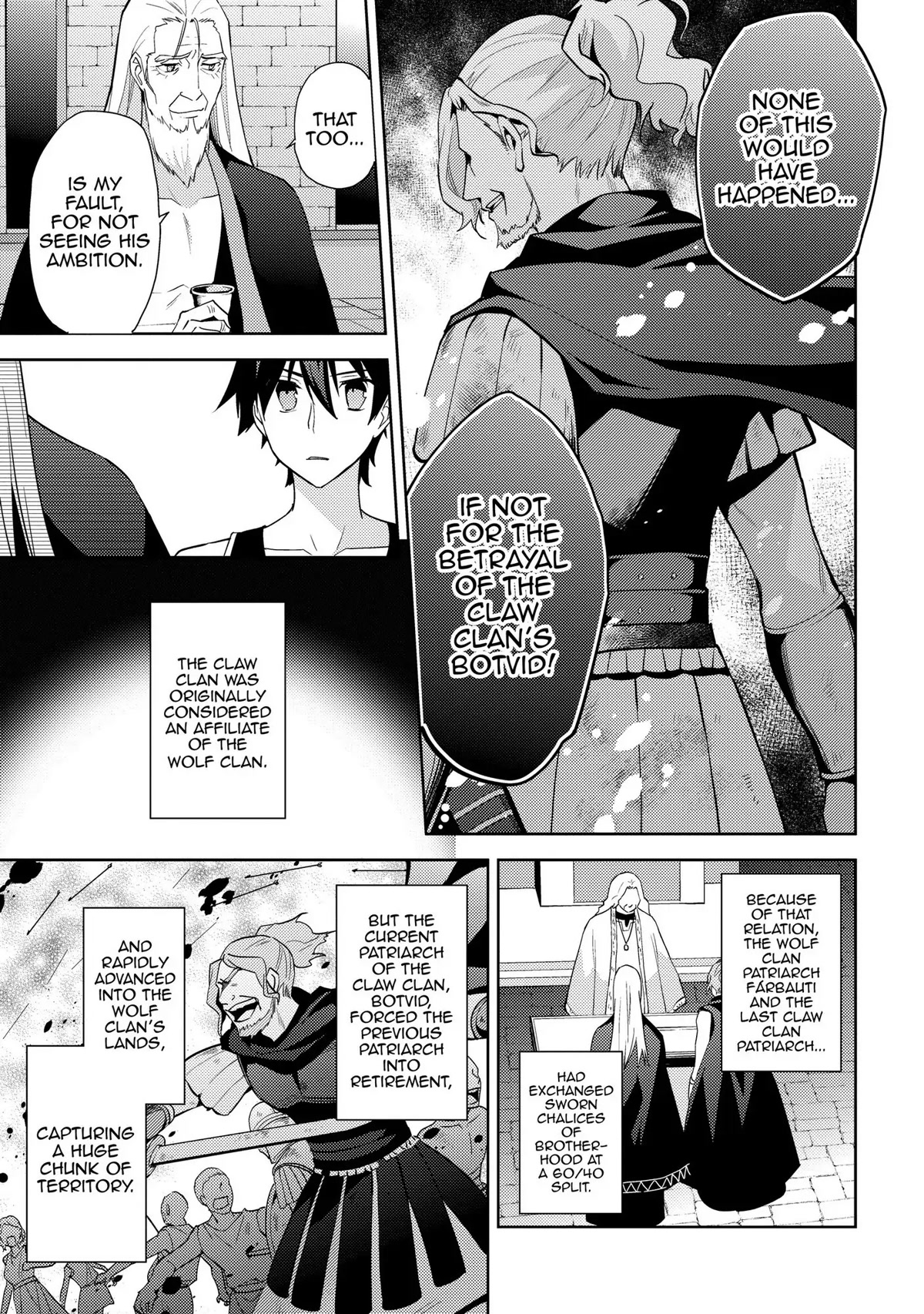 Hyakuren No Haou To Seiyaku No Ikusa Otome - Chapter 28: Patriarch Of The Wolf Clan