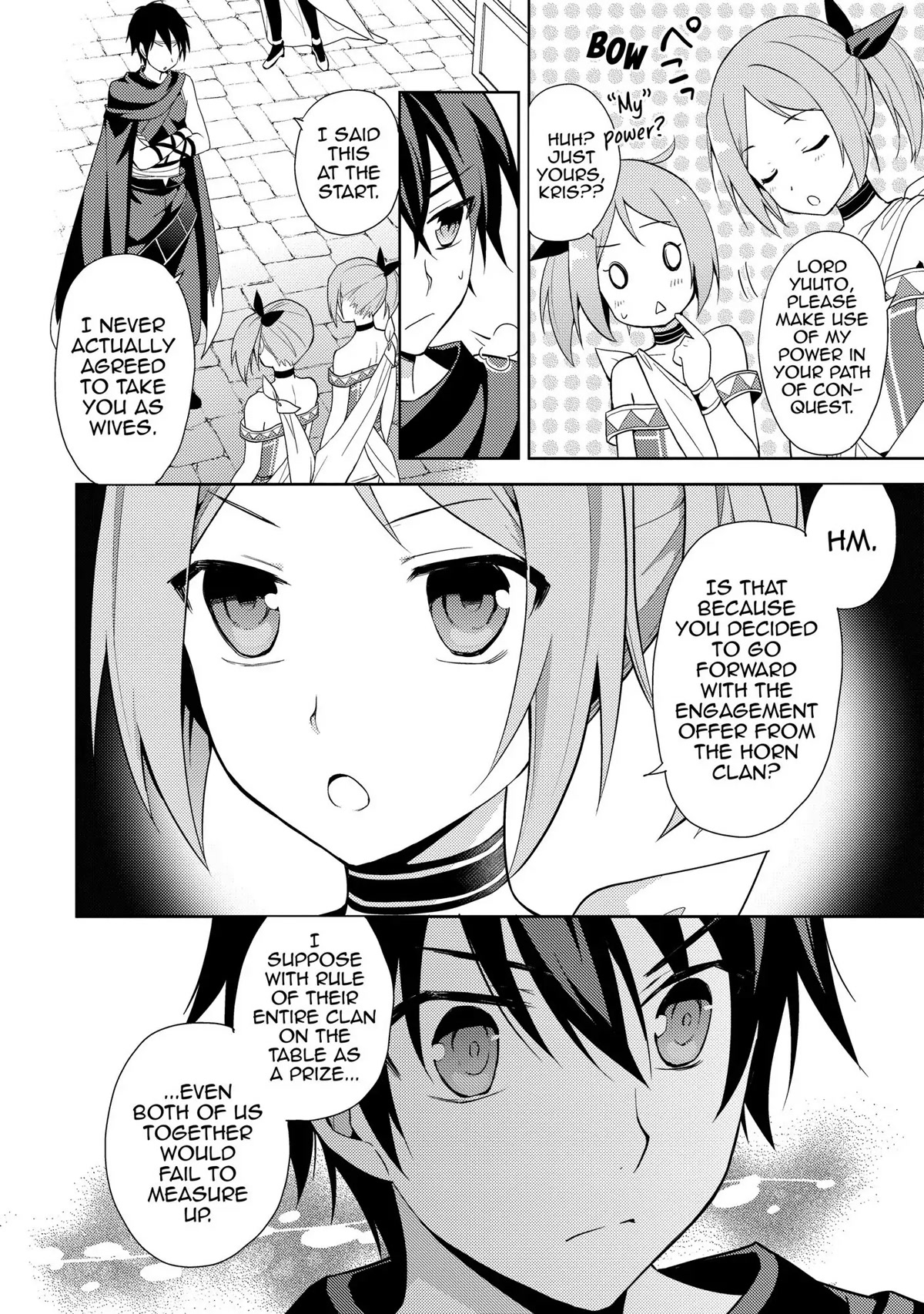 Hyakuren No Haou To Seiyaku No Ikusa Otome - Chapter 11: Twin Brides