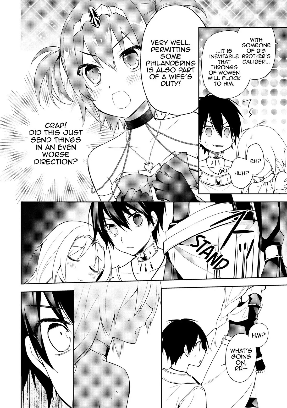 Hyakuren No Haou To Seiyaku No Ikusa Otome - Chapter 8: Harem Strategy?!