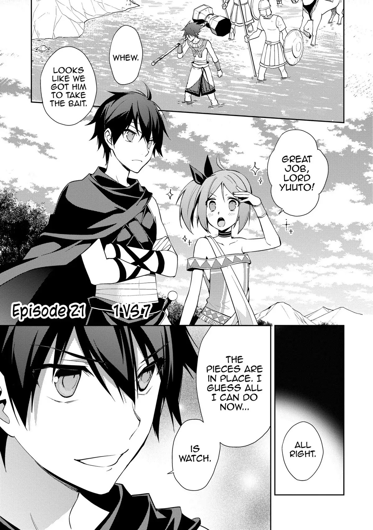 Hyakuren No Haou To Seiyaku No Ikusa Otome - Chapter 21: 1 Vs 7