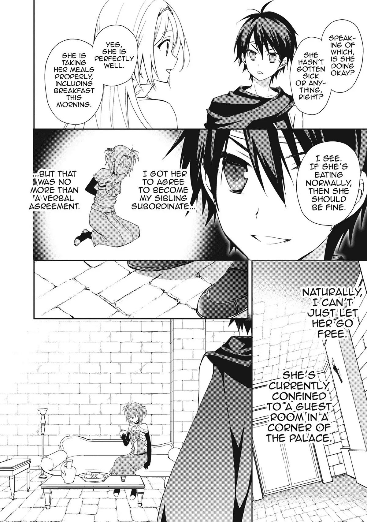 Hyakuren No Haou To Seiyaku No Ikusa Otome - Chapter 4: As A Younger Sister...