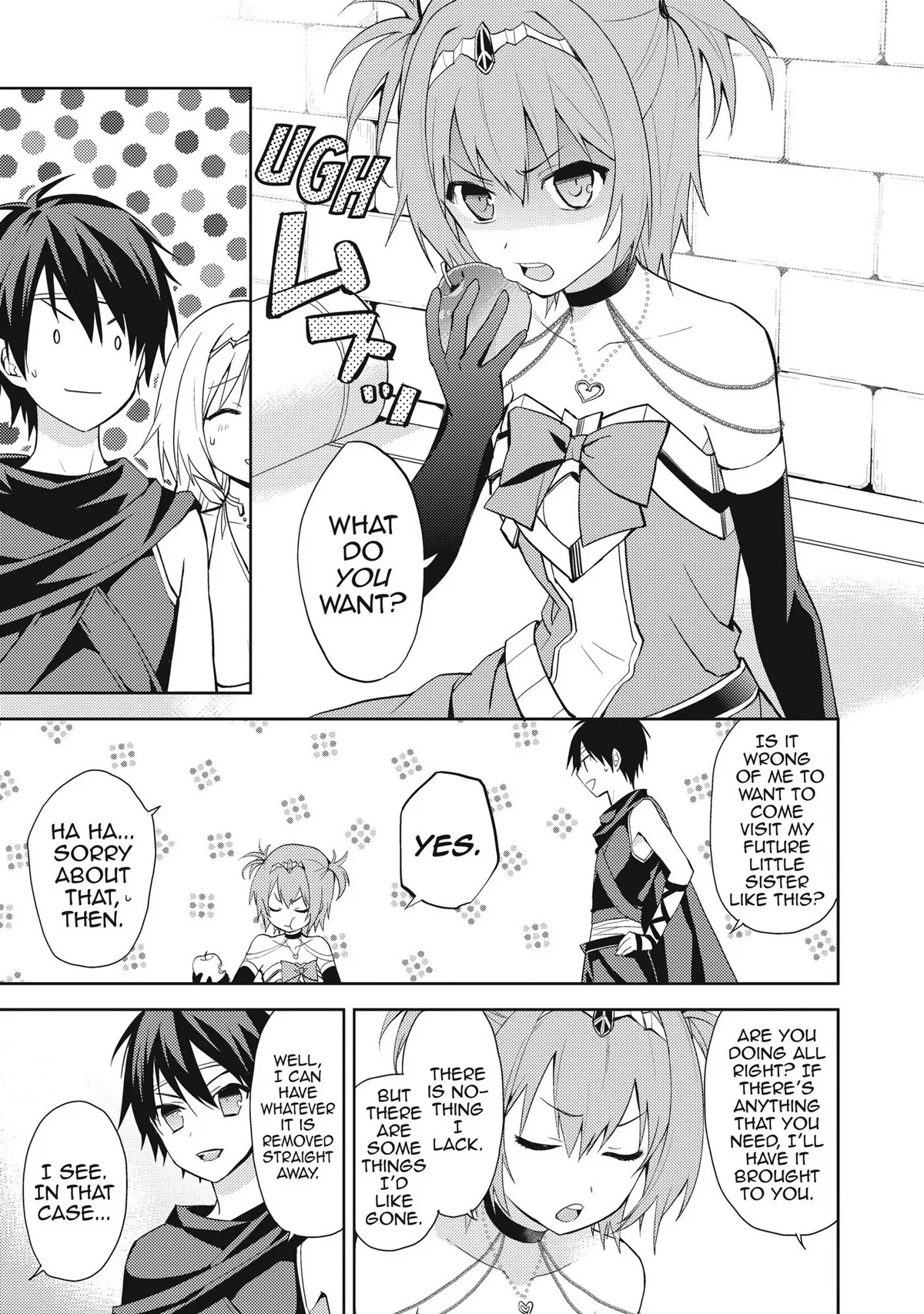 Hyakuren No Haou To Seiyaku No Ikusa Otome - Chapter 4: As A Younger Sister...