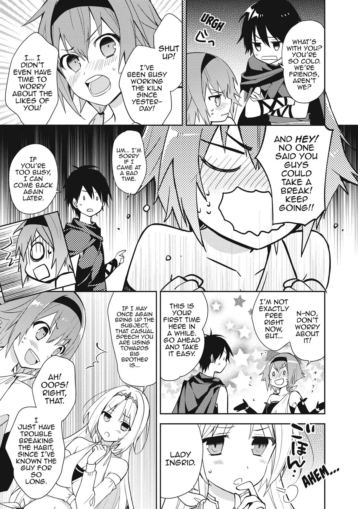 Hyakuren No Haou To Seiyaku No Ikusa Otome - Chapter 4: As A Younger Sister...